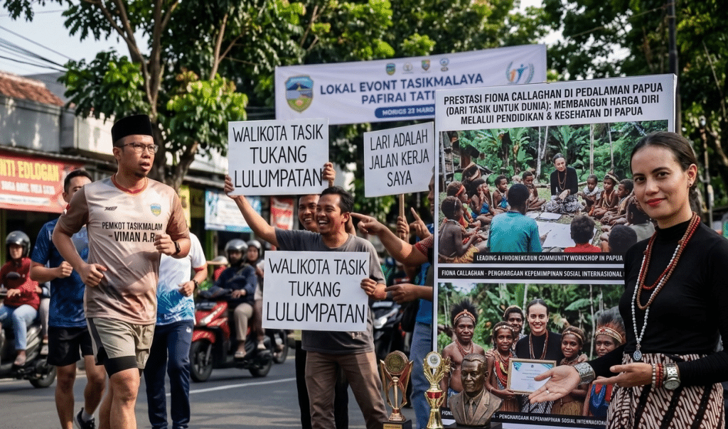 pelari kalcer dan wanita tanggung